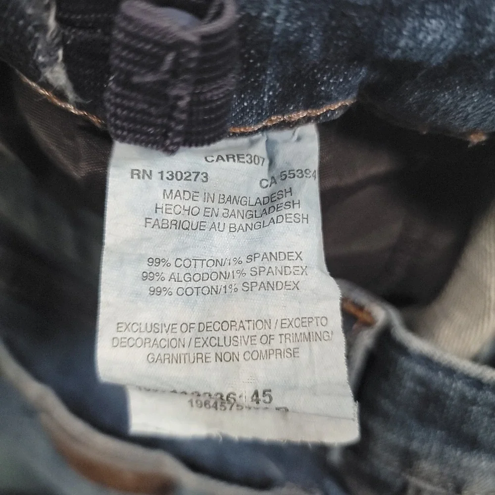 Wrangler Boys Slim Boot Jeans Size 16 Regular Blue Denim Stretch‎